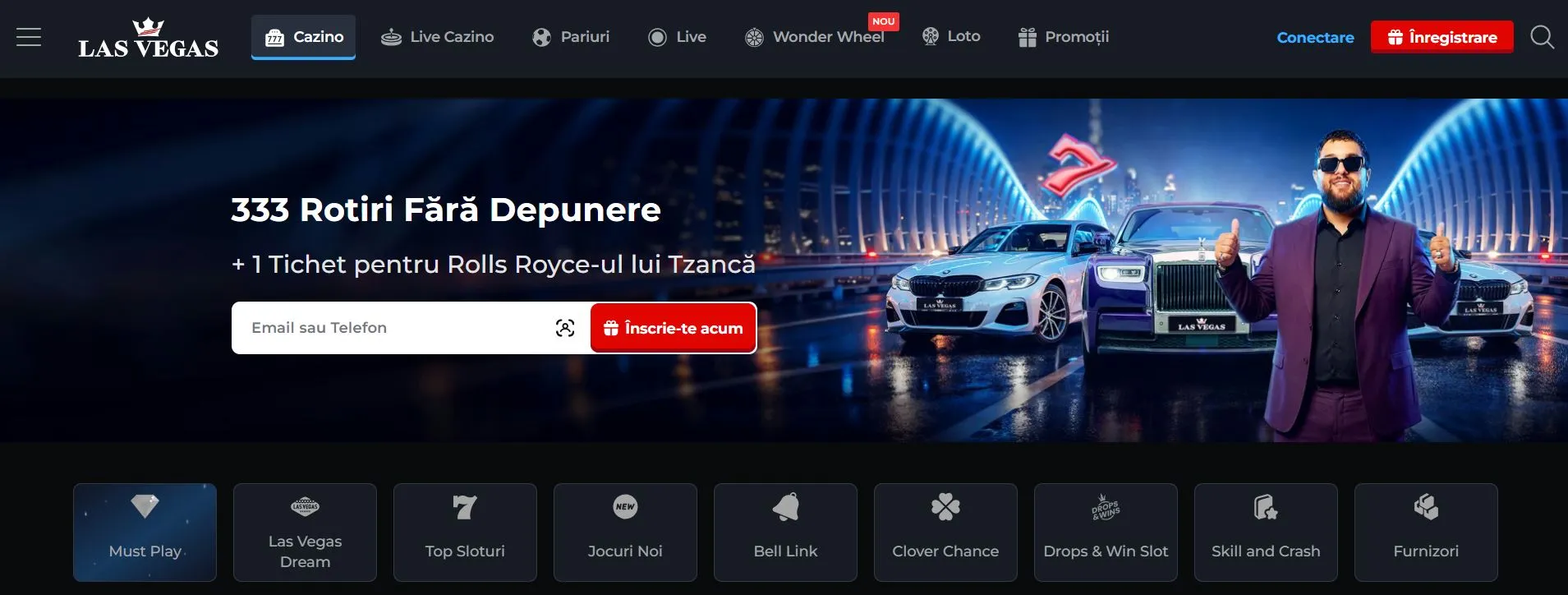 Lista cazinouri online LasVegas Casino